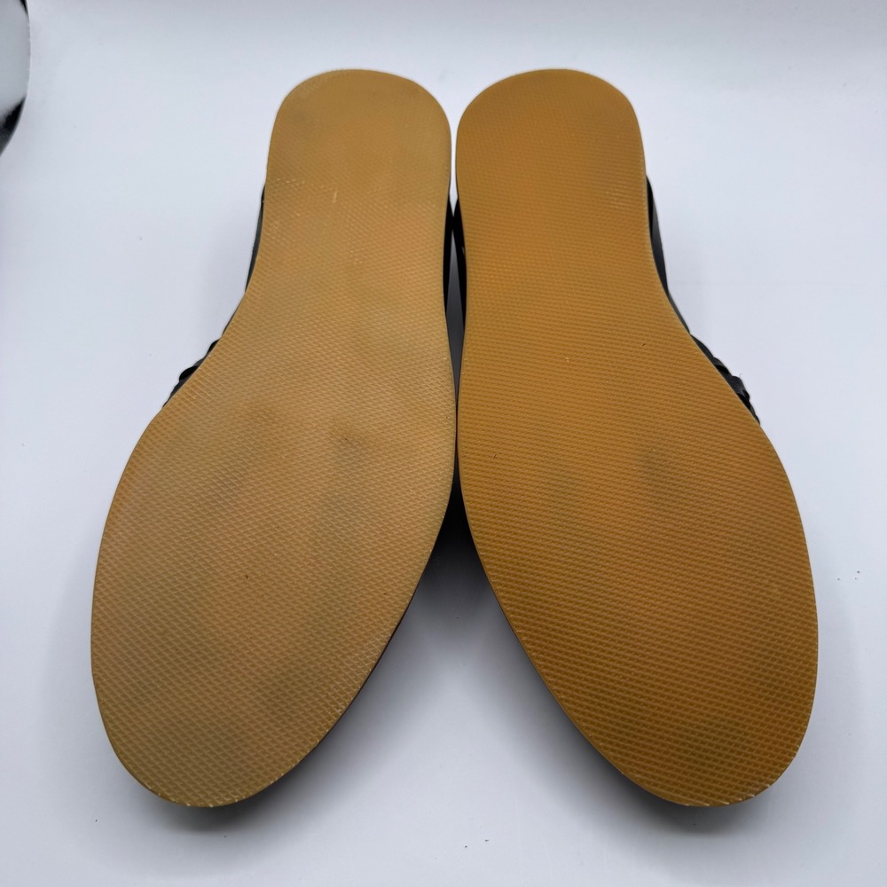 Nisolo Men's 8 Black Woven Leather Huaraches Slip On Shoes New‎ in Box Dust Bag - Picture 3 of 6